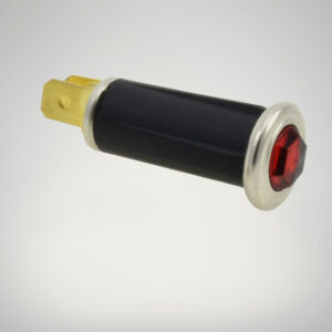 Hexagonal Jewel Red Warning Light