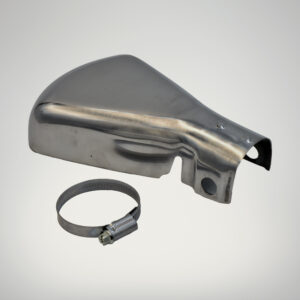 Stainless Steel Fish Tail Exhaust Deflector