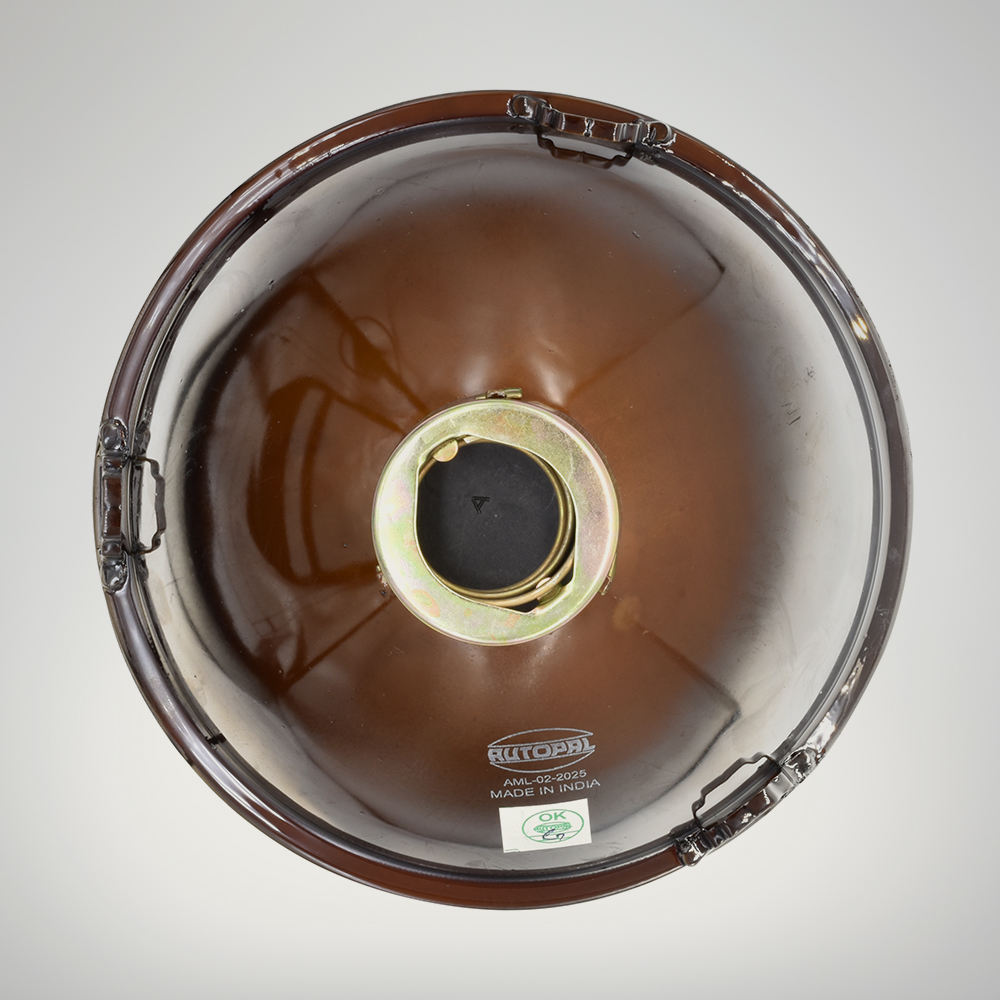 Autopal x Pride 7" (178mm) Headlamp, R2, RHD, No Pilot, Domed Glass - Image 2
