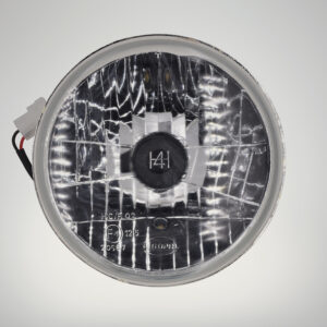 Autopal x Pride 7" (178mm) Headlamp, H4, LHD, With Pikot, Flat Glass