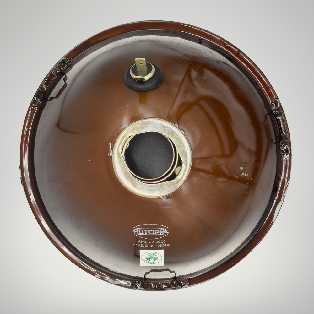 Autopal x Pride 7" (178mm) Headlamp, R2, RHD, With Pilot, Domed Glass - Image 2