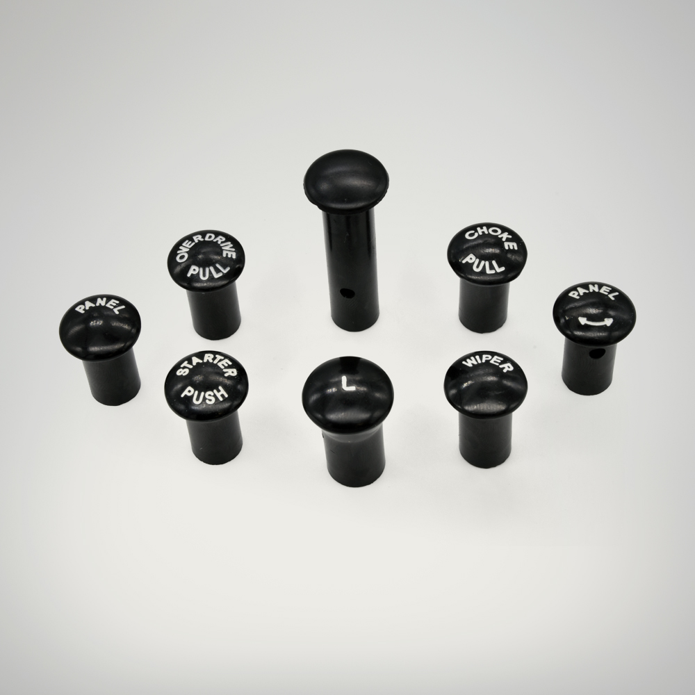 8 Piece Dash Knob Set
