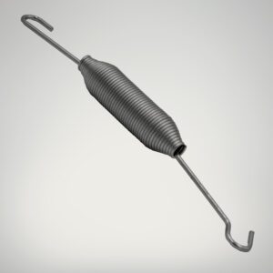 a long throttle and choke return spring