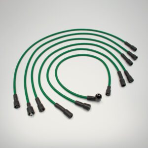 Green HT Lead Set 8mm - Contains 2 coil leads GHT167 GHT183